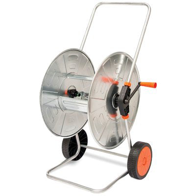 AVVOLGITUBO IRRIGAZIONE CARRELLATO AGRATI ACCIAIO ZINCATO RUOTE PLT X TUBO 1/2 MT 110 Immagine principale del prodotto