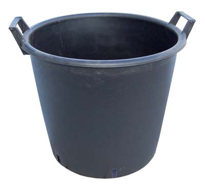 MASTELLO VIVAISTA MANICATO LDPE NERO CM 60 H.CM 40 LT 80 Immagine principale del prodotto