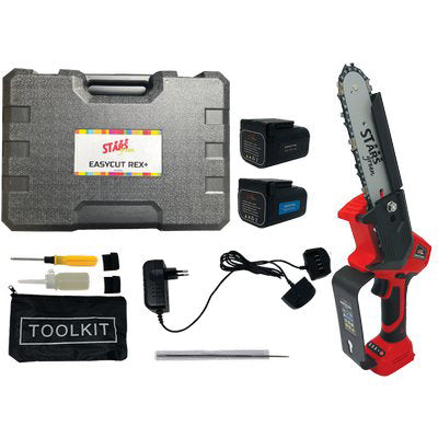 SEGA MINI BATTERIA EASYCUT REX+ STARS 6" VOLT 16,8 AH 2,0+4,0 W 500 MM 152 + VALIGIA