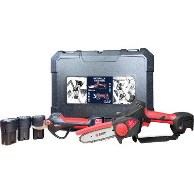 KIT FORBICE PS23-28C + MINI SEGA CS23-05A BLUEBIRD VOLT 16,8X3 AH 2,5 + VALIGETTA Immagine principale del prodotto