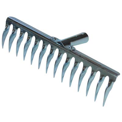 RASTRELLO SARCHIATORE STARS ACCIAIO DENTI 14 CM 39 O.MM 26 Immagine principale del prodotto