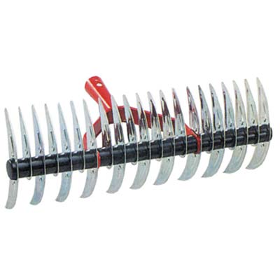 RASTRELLO AERATORE DOPPIO STARS ACCIAIO DENTI 11/21 CM 36 O.MM 26 Immagine principale del prodotto