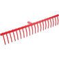 RASTRELLONE ACCIAIO FIENO STARS DENTI 20 CM 61 O.CONICO MM 26