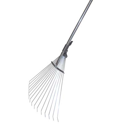 SCOPA GIARDINO A VENTAGLIO VELOX STARS ACCIAIO ZINC H.CM 151 Immagine principale del prodotto