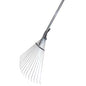 SCOPA GIARDINO A VENTAGLIO VELOX STARS ACCIAIO ZINC H.CM 151