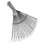 SCOPA GIARDINO A VENTAGLIO STARS ACCIAIO ZINC CM 29/48X43 O.CONICO MM 26