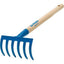 RASTRELLINO NEW AGEF ACCIAIO VERN/FAGGIO DENTI 6 CM 31