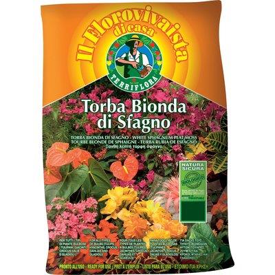 TORBA BIONDA DI SFAGNO TERRIFLORA LT 20 Immagine principale del prodotto