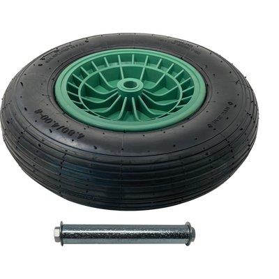 RUOTA PNEUM CARRIOLA GARDEN BIG-TWO PRIMULA STARS 4.00X8" DISCO PP ASSE MM 20X128 + PFU