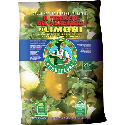 TERRICCIO LIMONI E AGRUMI TERRIFLORA LT 25 (132) Immagine principale del prodotto