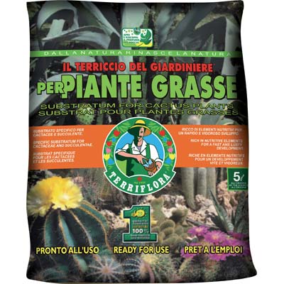 TERRICCIO PIANTE GRASSE TERRIFLORA LT 5 (216)