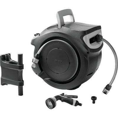 AVVOLGITUBO IRRIGAZIONE KIT REWALL GLOBO GF PLASTICA +TUBO 1/2 MT 20 +RACCORDI+PISTOLA Immagine principale del prodotto