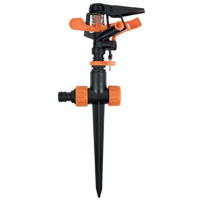 IRRIGATORE BATTENTE 427 SU PUNTALE STARS PLASTICA SETTORE INNESTO RAPIDO PASSANTE SELF