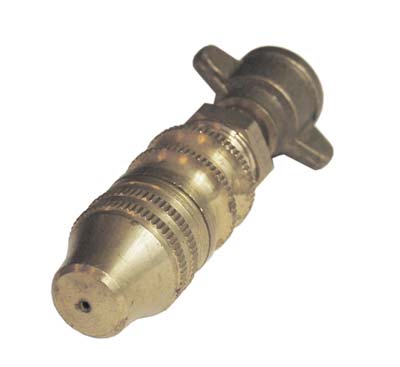 GETTO PLUVIO A ROSA + ALETTE X LANCIA STARS OTTONE REGOLABILE 1/4F