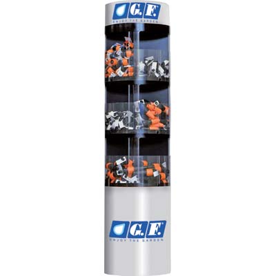 ESPOSITORE SUPERPLANET GF POSTI 10 CM 40 H.CM 165
