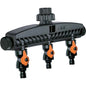 PRESA A RUBINETTO + 3 INNESTI RAPIDI GF 3/4F SELF 8000-5072