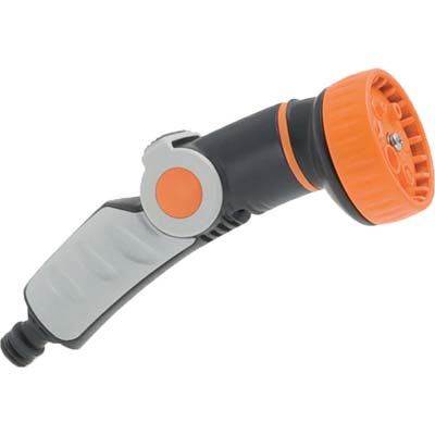 IDROPISTOLA MULTIFUNZIONE ERGONOMICA 8 JET GF INNESTO RAPIDO LT/MIN 18 BAR 4 8004-3528 Immagine principale del prodotto