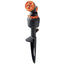 IRRIGATORE A SETTORI 4 JET LIFT SU PUNTALE GF PLASTICA INNESTO RAPIDO 8004-3670