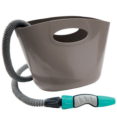 TUBO IRRIGAZIONE ESTENSIBILE AQUAPOP KIT BORSA GF GREY MT  5/15 +RACCORDI+LANCIA Immagine principale del prodotto