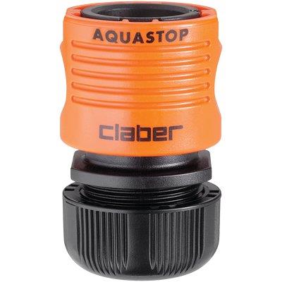 RACCORDO RAPIDO STRINGITUBO + STOP CLABER 1/2+AQUASTOP SELF 8603