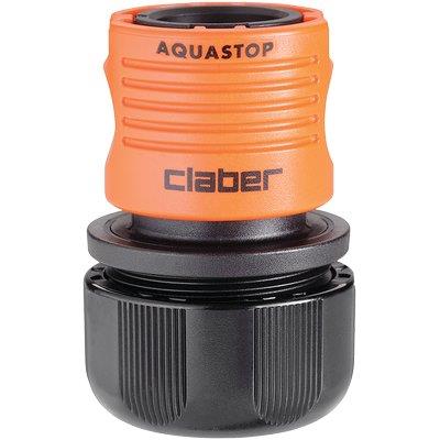 RACCORDO RAPIDO STRINGITUBO + STOP CLABER 3/4+AQUASTOP SELF 8605