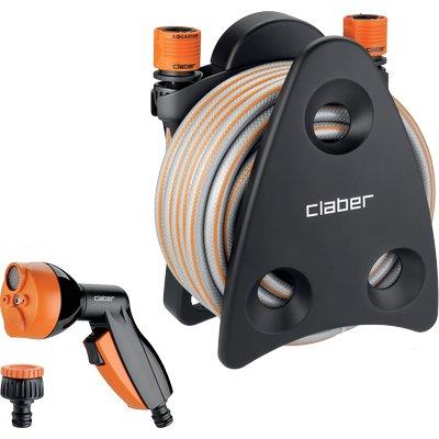 AVVOLGITUBO IRRIGAZIONE MINI-SET BALCONY CLABER TUBO 1/2 MT 10 + RACCORDI + PISTOLA
