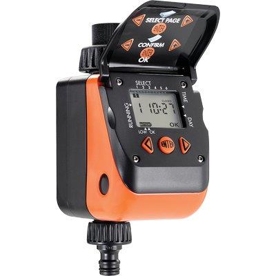 CENTRALINA IRRIGAZIONE AQUAUNO VIDEO-6 PLUS CLABER INNESTO RAPIDO 3/4F 1XTRANSISTOR VOLT 9 SELF 8413