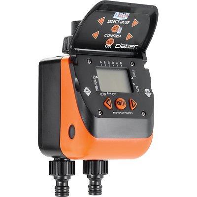 CENTRALINA IRRIGAZIONE AQUADUE DUPLO EVO CLABER INNESTO RAPIDO 3/4F 1XTRANSISTOR VOLT 9 SELF 8410 Immagine principale del prodotto