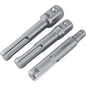 ADATTATORI PORTABUSSOLA SDS PLUS 222903 WOKIN 1/4+3/8+1/2 CF=PZ 3