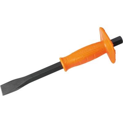 SCALPELLO MURATORE A TAGLIO + SALVAMANO 2551 WOKIN ACCIAIO FORGIATO MM 300X18X24 255112 Immagine principale del prodotto