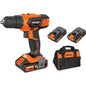 TRAPANO AVVIT BATTERIA GP20V 622035 WOKIN VOLT 20X2 AH 2,0 + SOFTBAG