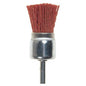 SPAZZOLA FIBRA A PENNELLO + GAMBO PG 497.45 MM  25 GRANA  80 G.MM 6