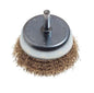 SPAZZOLA ACCIAIO A TAZZA + GAMBO PG 485.20 MM 85 G.MM 6X25