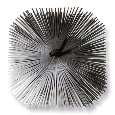 SCOVOLO ACCIAIO X CAMINO DOMUS MA 12 MM 350X350 Immagine principale del prodotto