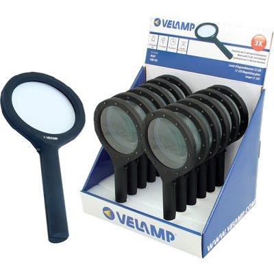 LENTE INGRANDIMENTO + LED VELAMP PC MM 85 3X LED 12 2X STILO AA ESCLUSE CF=PZ 12 Immagine principale del prodotto