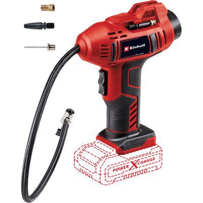 COMPRESSORE PORTATILE BATTERIA CE-CC 18LI EINHELL VOLT 18 X-CHANGE SOLO CORPO MACCHINA + ACC