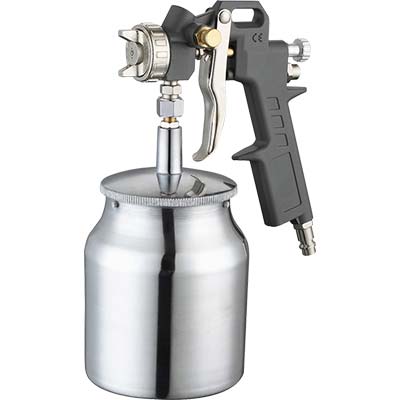 AEROGRAFO AC + SERBATOIO ALLUMINIO INFERIORE EFFE LT 1,0 UGELLO MM 1,8 ATTACCO RAPIDO Immagine principale del prodotto