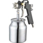 AEROGRAFO AC + SERBATOIO ALLUMINIO INFERIORE EFFE LT 1,0 UGELLO MM 1,8 ATTACCO RAPIDO