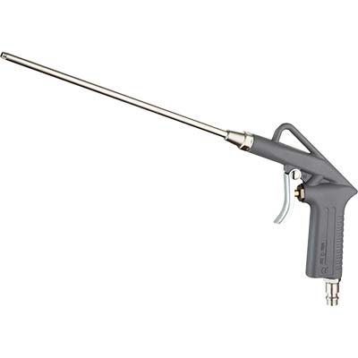 PISTOLA SOFFIAGGIO AC LUNGA ATTACCO RAPIDO EFFE ALLUMINIO NICHELATO