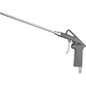 PISTOLA SOFFIAGGIO AC LUNGA ATTACCO RAPIDO EFFE ALLUMINIO NICHELATO