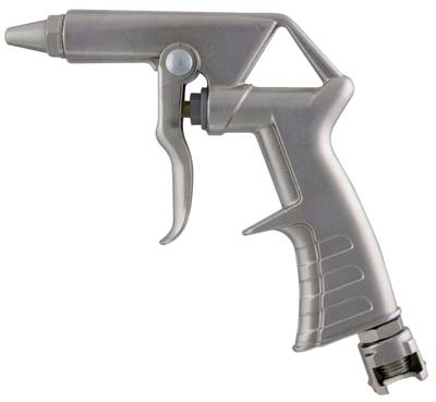 PISTOLA SOFFIAGGIO AC CORTA CAPETTATO 25/B1 ANI ALLUMINIO NICHELATO Immagine principale del prodotto