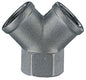 RACCORDO Y AC 32/D-E ANI 3/8FXFXF 32/E
