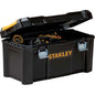 CASSETTA PORTAUTENSILI ESSENTIAL STANLEY 19" CHIUSURA METAL CM 48X25 H.CM 25 STST1-75521