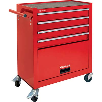 MOBILE PORTAUTENSILI SU RUOTE TC-TW 100 EINHELL 5 CASSETTI CM 69.5X33 H.CM 76 Immagine principale del prodotto