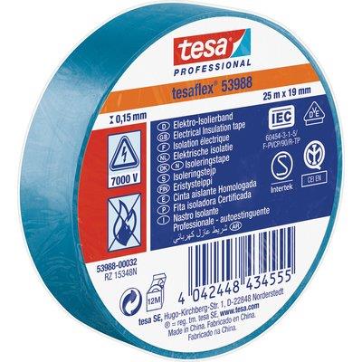 NASTRO PVC ISOLANTE IMQ TESA AZZURRO MM 19 ML 25 Immagine principale del prodotto