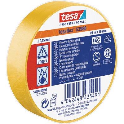 NASTRO PVC ISOLANTE IMQ TESA GIALLO MM 19 ML 25