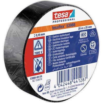NASTRO PVC ISOLANTE IMQ TESA NERO MM 25 ML 25 Immagine principale del prodotto