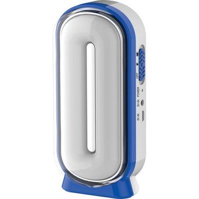 LAMPADA ANDROMEDA 1 LUCE QUADRA RICARICABILE LUMEN 270 CM 6 H.CM 14,5 Immagine principale del prodotto