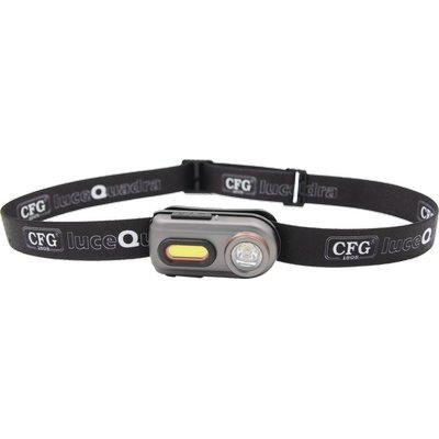 TORCIA FRONTALE TWIN LIGHT LED LUCE QUADRA RICARICABILE LUMEN 100 MULTIFUNZIONE