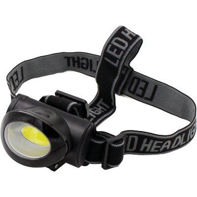 TORCIA FRONTALE DISCOVER HEAD LED LUCE QUADRA LUMEN 120 3XMINI STILO AAA INCLUSE
